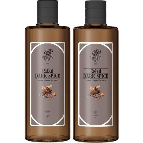 Rebul Dark Spice Kolonya 270ML (Cam Şişe) x 2