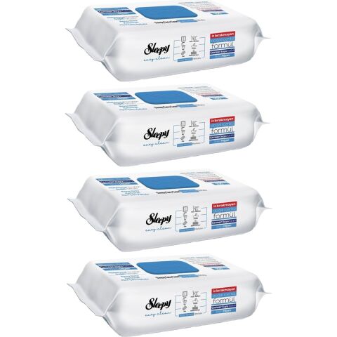 Sleepy Easy Clean Yüzey Temizlik Havlusu Çamaşır Suyu 4'lü Set 400 Yaprak