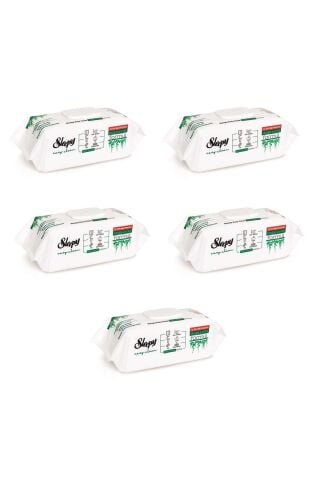 Sleepy Easy Clean Beyaz Sabun Katkılı Yüzey Temizlik Islak Havlusu - 100'lü 5 Paket