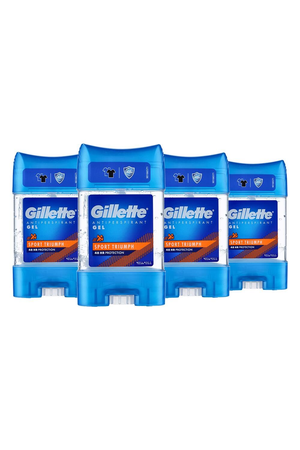 Gillette Antiperspirant Gel Sport Triumph 70 ml - 4 Adet