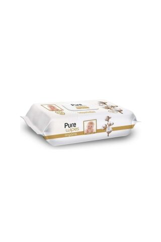 Pure Baby Islak Havlu Mendil 90 Yaprak Pamuklu (5 Li Set) 450