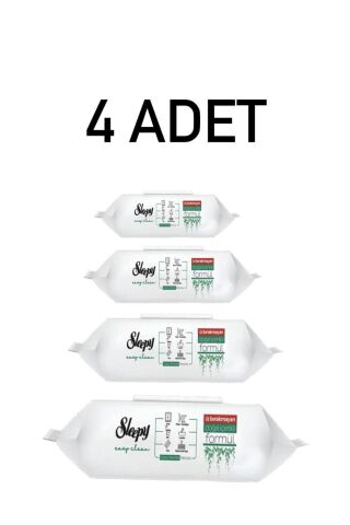 Sleepy easy clean beyaz sabunlu 400 adet Yüzey Temizlik Havlusu