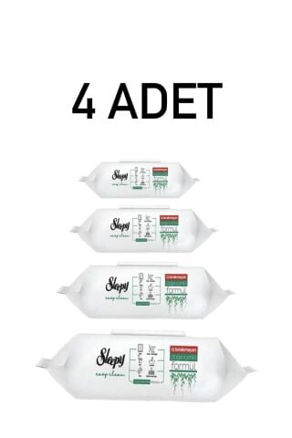 Sleepy easy clean beyaz sabunlu 400 adet Yüzey Temizlik Havlusu