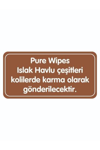 Pure Baby Meyveli Pure Wipes Islak Havlu 4x50 (200 Yaprak)