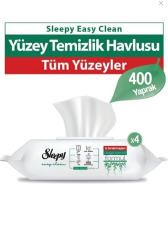 Sleepy Easy Clean Yüzey Temizlik Havlusu 400 Yaprak