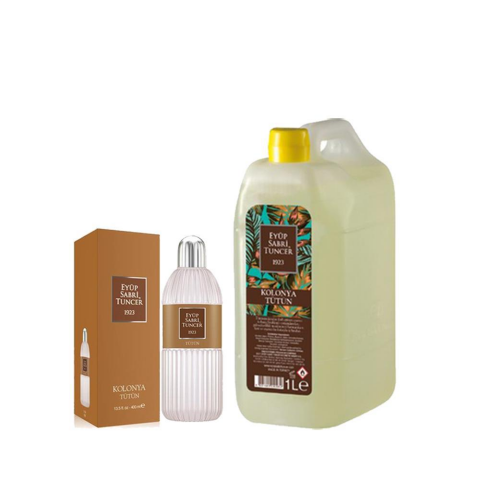 Düvenci Toptan Eyüp Sabri Tuncer Tütün Kolonyası Seti 2' li Model 261