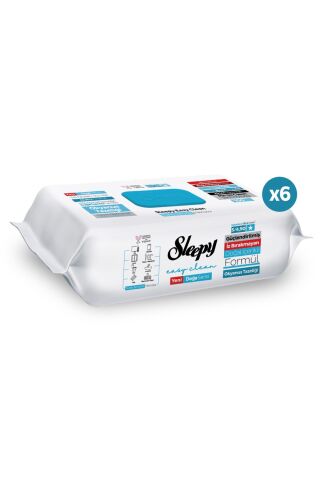 Sleepy Ocean Yüzey Temizlik Havlusu Mendili Okyanus Tazeliği 6x100 (600 Yaprak)