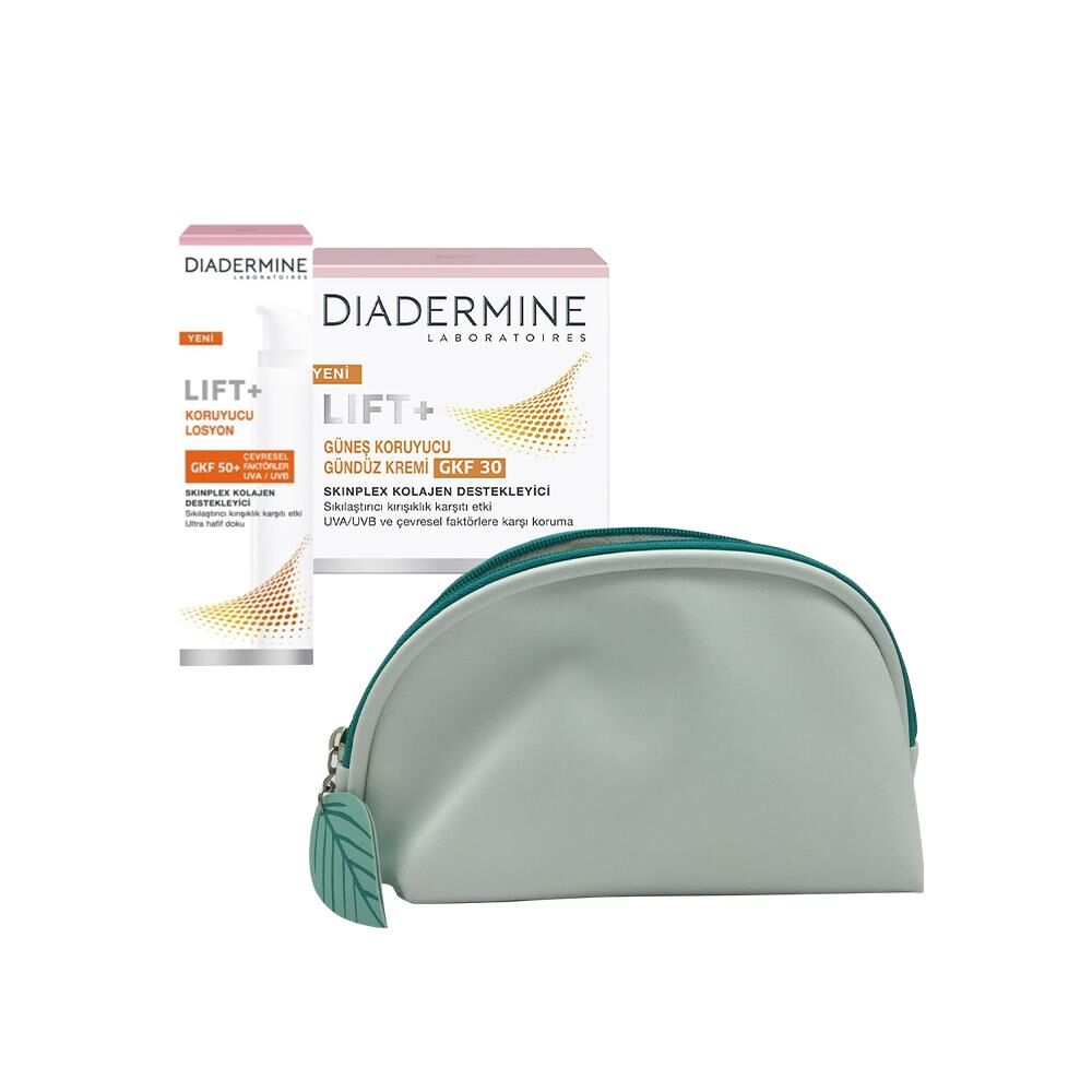 Diadermine Güneş Koruyucu Gündüz Kremi ve Losyon, Diadermine Çanta Hediyeli