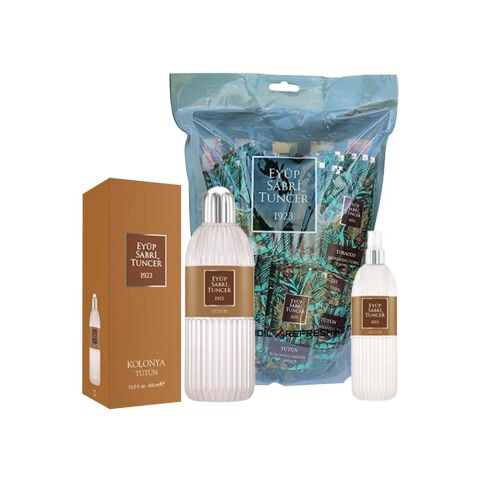 Düvenci Toptan Eyüp Sabri Tütün Kolonyası Seti 3' lü