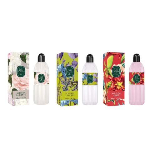 Eyüp Sabri Tuncer Kolonya Gardenya, Lavanta ve Amber Pet Şişe 400 ml