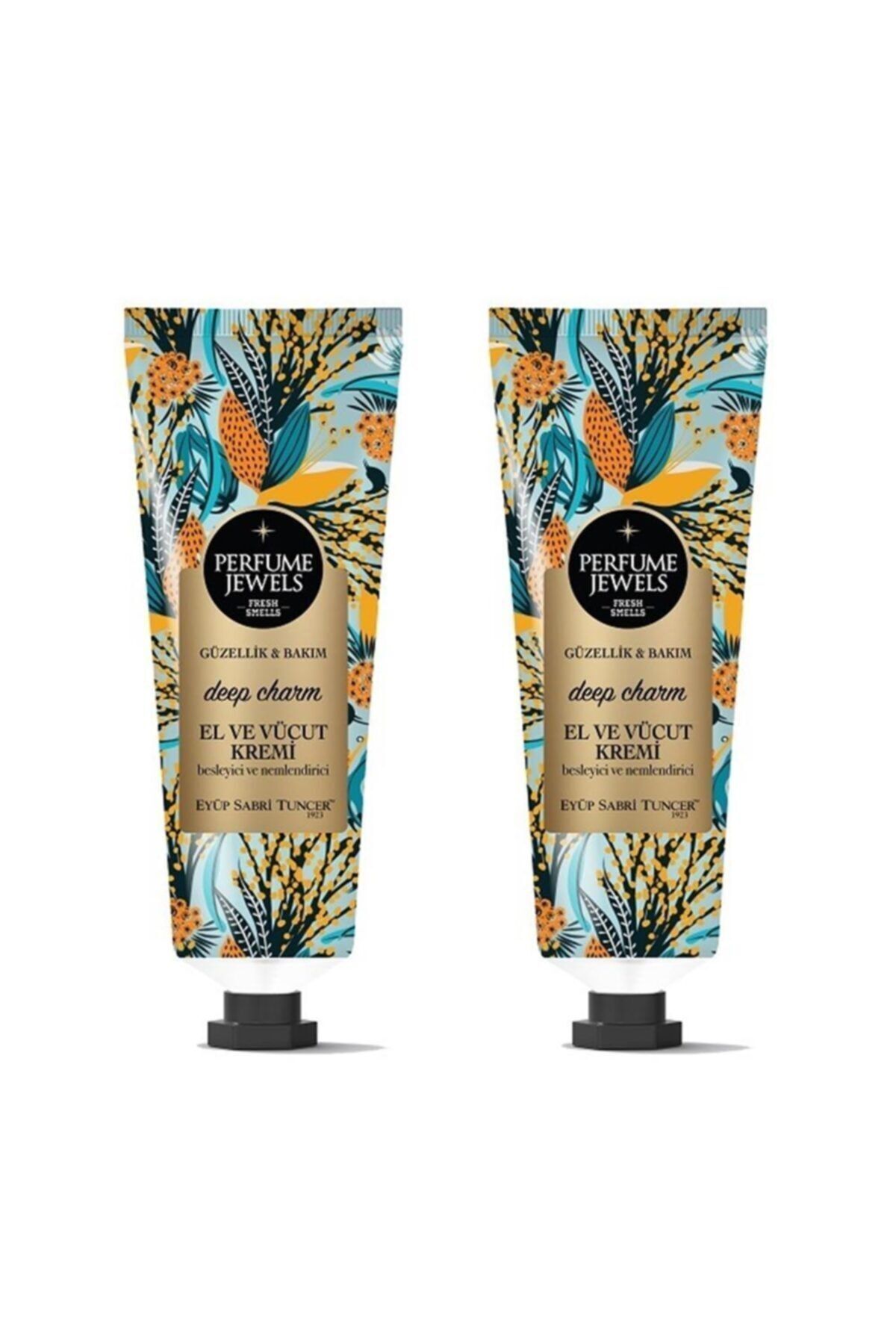 Perfume Jewels Deep Charm El Kremi 50ml X 2 Adet