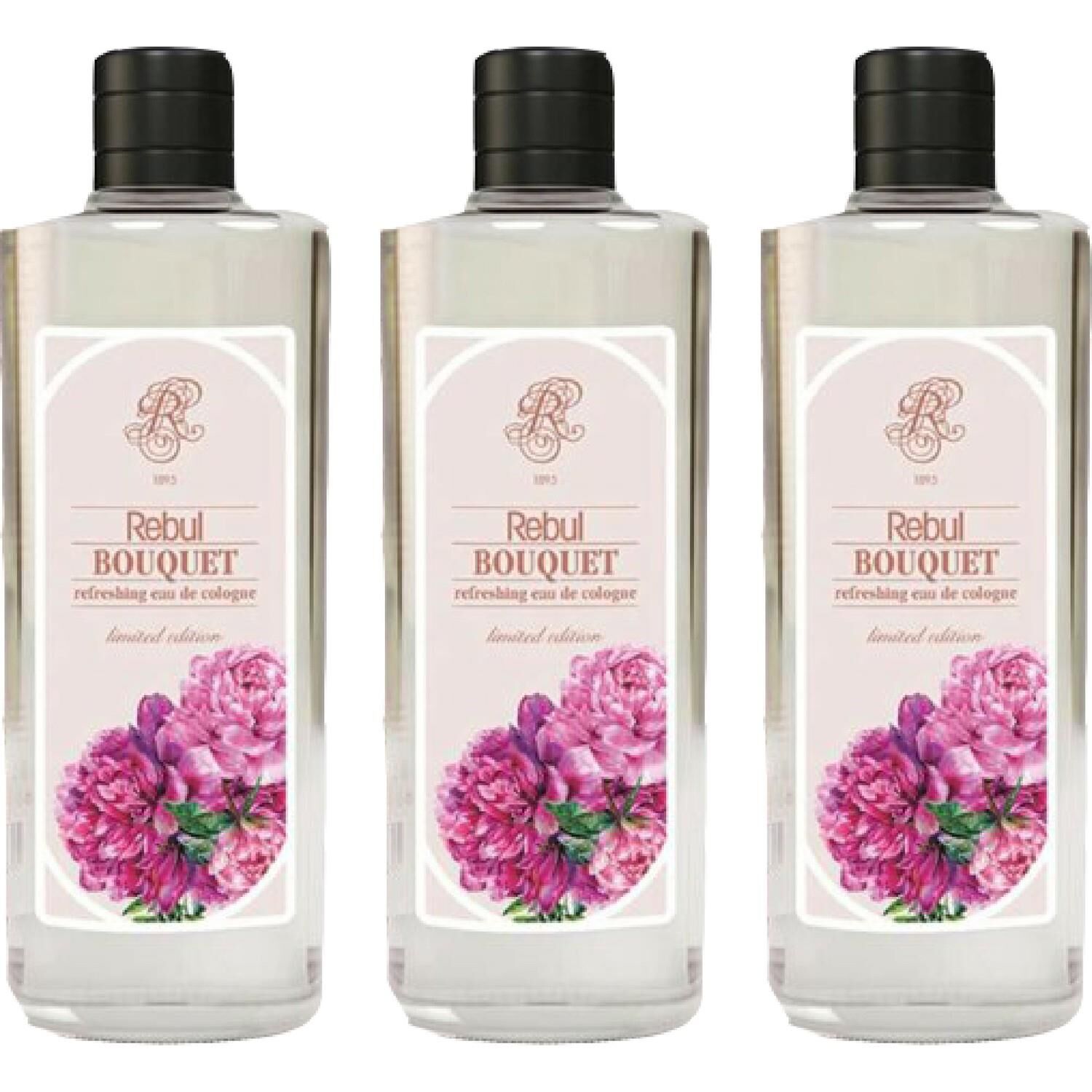 Rebul Bouquet 270 ml Kolonya x 3