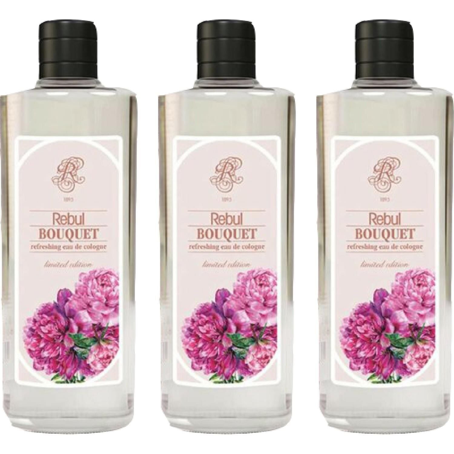 Rebul Bouquet 270 ml Kolonya x 3