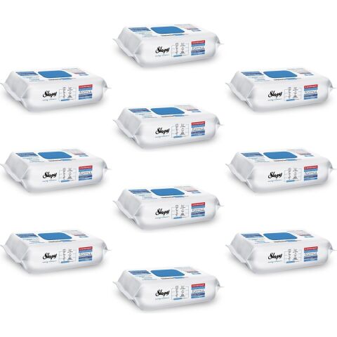 Sleepy Easy Clean Çamaşır Suyu Katkılı Yüzey Temizlik Havlusu 100'lü 10 Paket