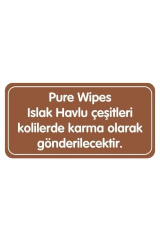 Pure Baby Standart Islak Havlu Meyveli 12x50 (600 YAPRAK) 12'li 600