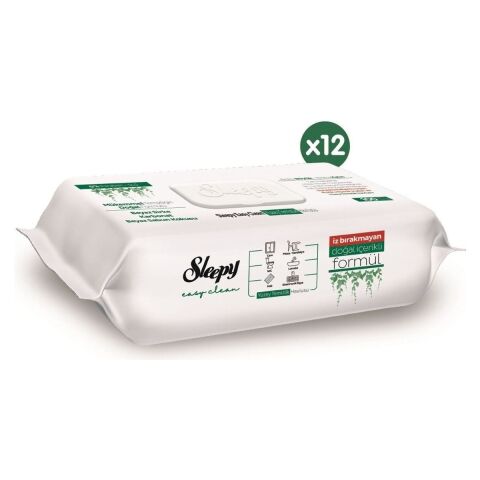 Sleepy Easy Clean Yüzey Temizlik Havlusu 12X100 (1200 Yaprak)