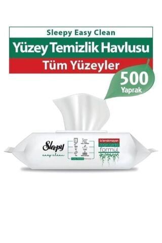 Sleepy Easy Clean Yüzey Temizlik Havlusu 500 Yaprak