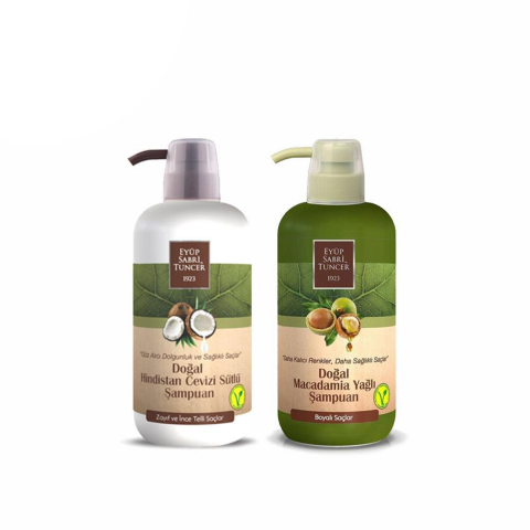 Düvenci Toptan Eyüp Sabri Tuncer Şampuan Seti 2' li Paket Model 102