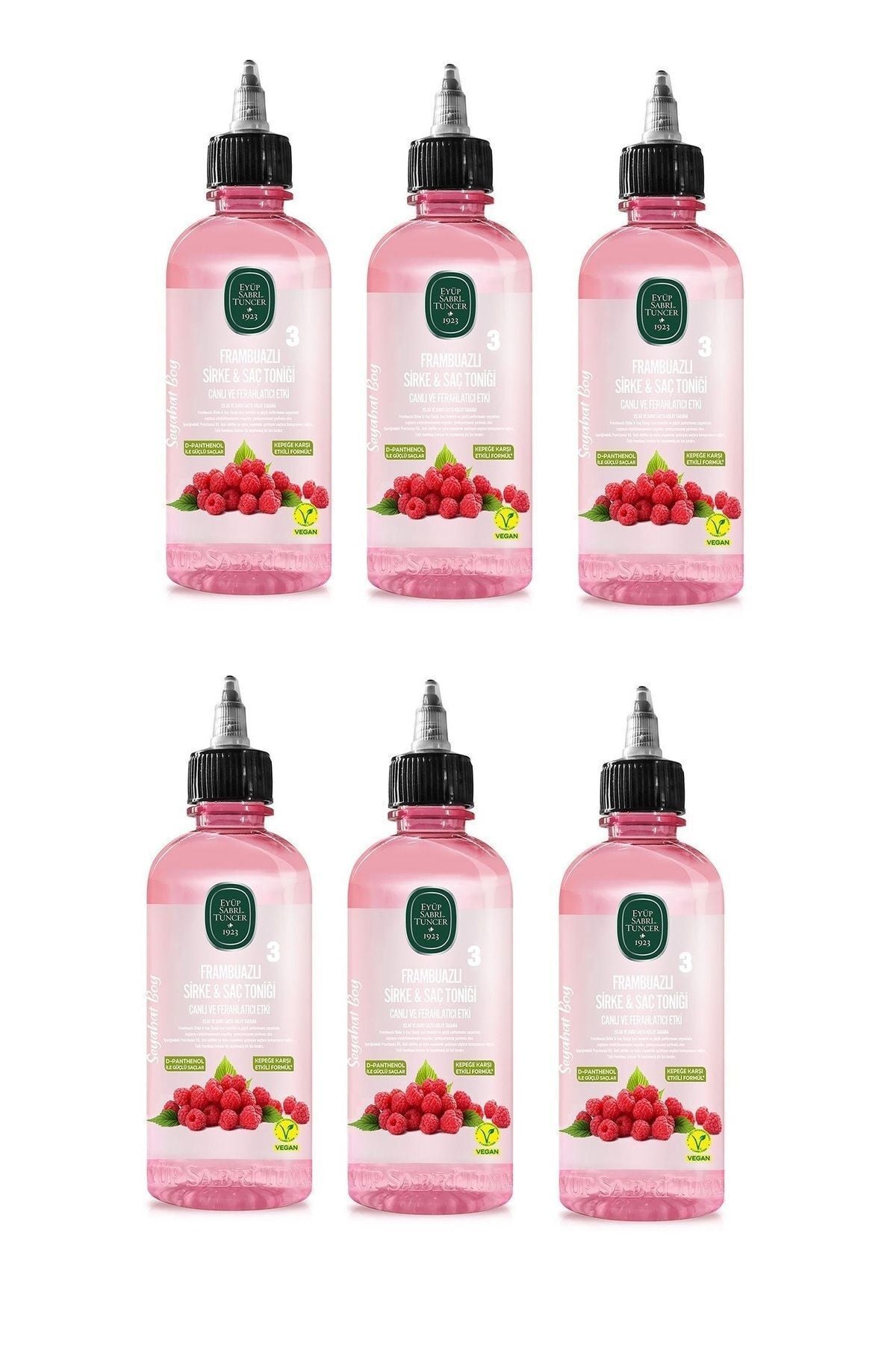 Eyüp Sabri Tuncer Frambuazlı Sirke Saç Toniği 100 ml x 6 Adet