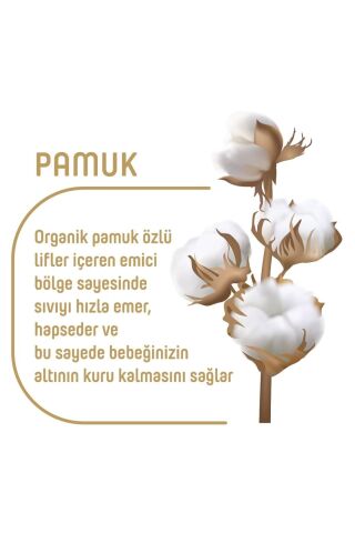 Pure Baby Wipes Pamuklu Organic Islak Mendil 90' lı 6 Paket 540 Yaprak