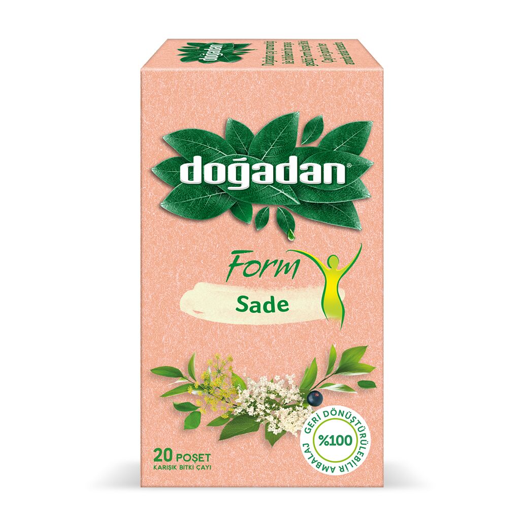 Doğadan Form Çay Sade 20'li X 3 Adet