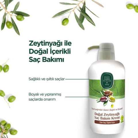 6 AL 5 ÖDE Eyüp Sabri Tuncer Doğal Zeytinyağlı Saç Kremi 600 ml ve ROSIE