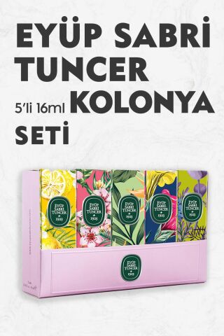 Eyüp Sabri Tuncer 5'li Kolonya Set No 2