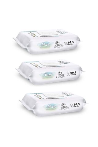 Sleepy Yenidoğan Bio Natural 3X40 Islak Mendil