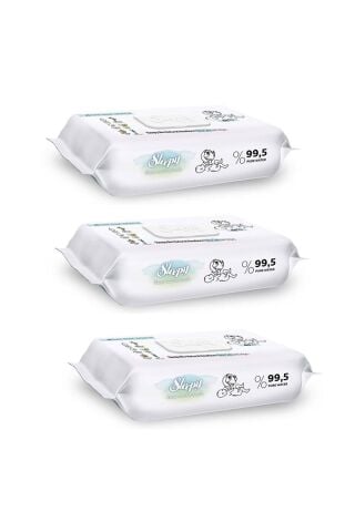 Sleepy Yenidoğan Bio Natural 3X40 Islak Mendil