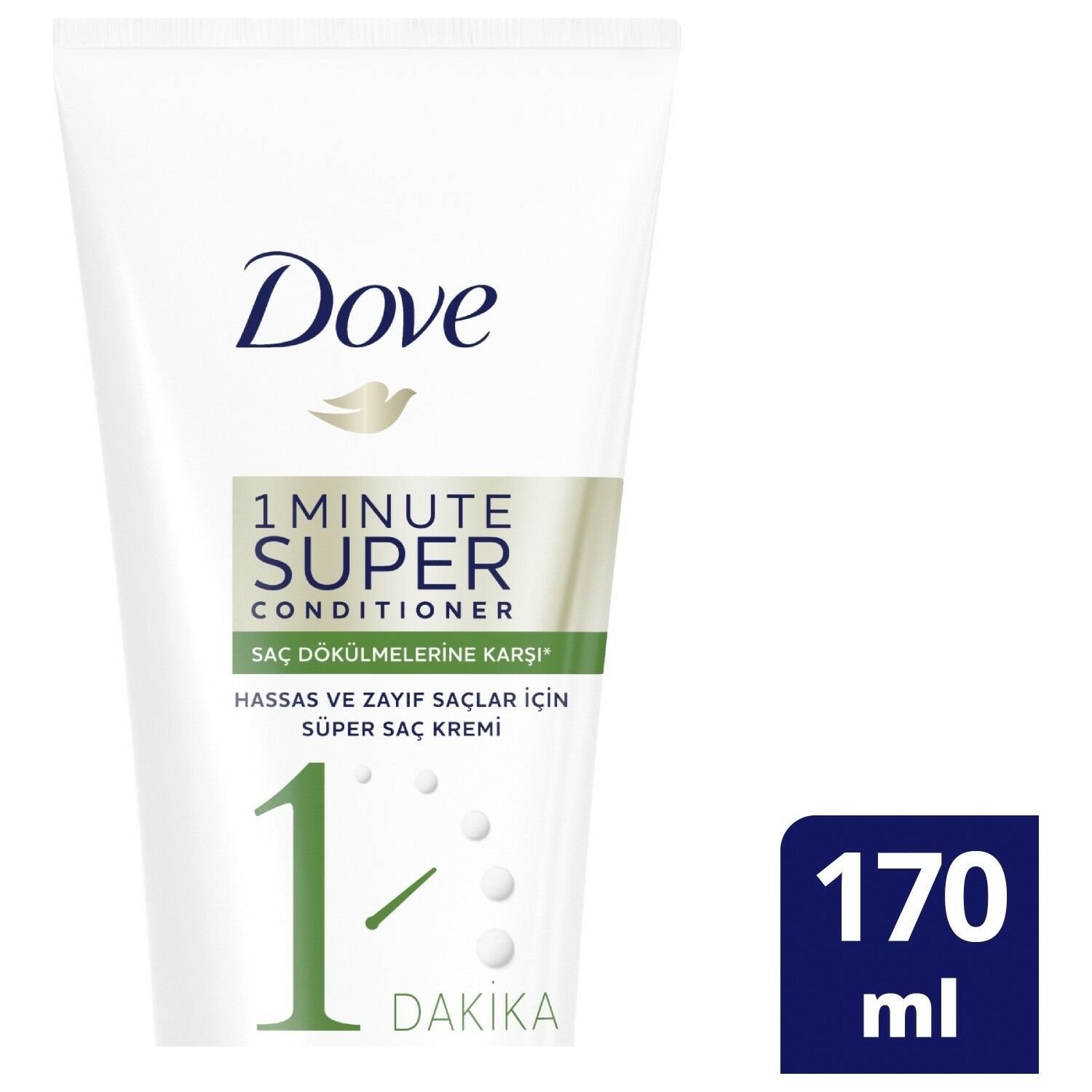 Dove Saç Dökülmesine Karşı Süper Saç Kremi 170 ML