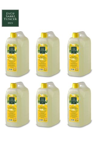 Eyüp Sabri Tuncer 1 Litre Limon Kolonya x 6 Adet