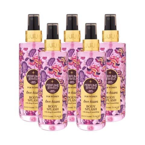 Eyüp Sabri Tuncer Pj Body Splash Love Kisses 250 ml X 5