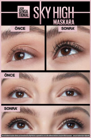 Maybelline Infaillible Fondöten 155, Sky High Waterproof Maskara, Stay Ink Crayon Mat Ruj 15