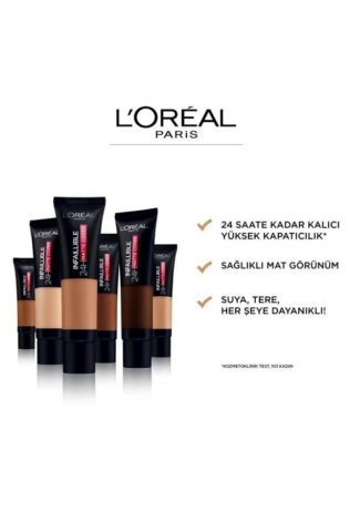 Maybelline Infaillible Fondöten 155, Sky High Waterproof Maskara, Stay Ink Crayon Mat Ruj 15