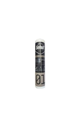 Selsil GENEL AMAÇLI SİLİKON ŞEFFAF 280gr (1 ADET)