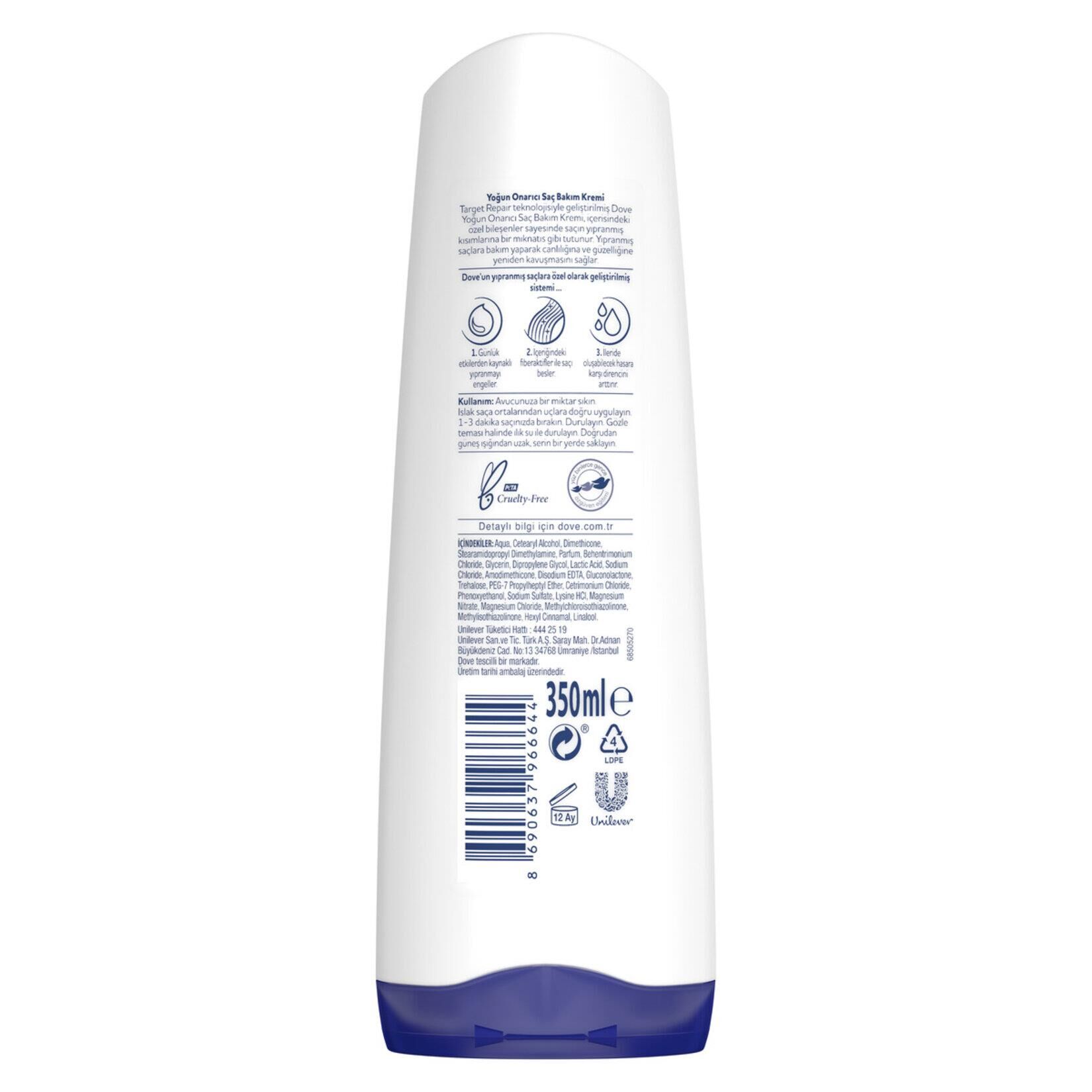 Dove Yoğun Onarıcı Saç Bakım Kremi 350 ml