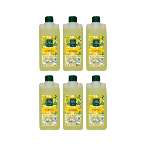 Eyüp Sabri Tuncer Klasik Limon Kolonyası Yedek Şişe 1 Litre x 6 Adet