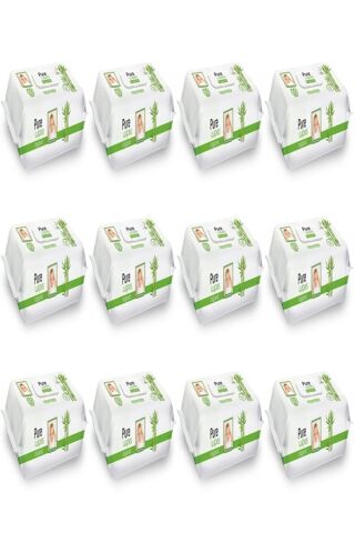 Pure Baby Wipes Organik Bambu Özlü Islak Havlu 60'lı X 12 Li
