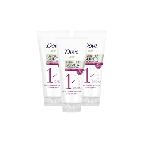 Dove Uzun Saç Terapisi Super Saç Kremi 170 ml x 3