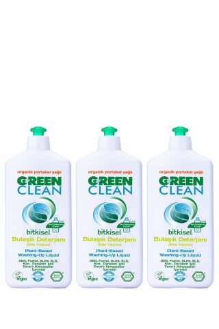 Green Clean Bulaşık Deterjanı 730 ml 3'lü Set