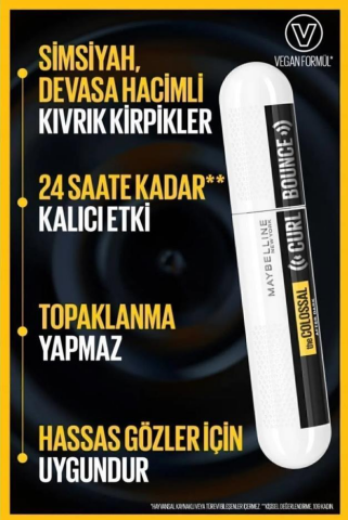 Maybelline Superstay Pudra -Fondöten 21, Maskara Curl Bounce, Super Stay Matte Ink Ruj 75