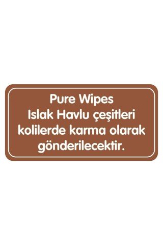 Pure Baby Wipes Islak Havlu Mendil 50 Yaprak 20 Li Set (1000 YAPRAK) (MEYVELİ)