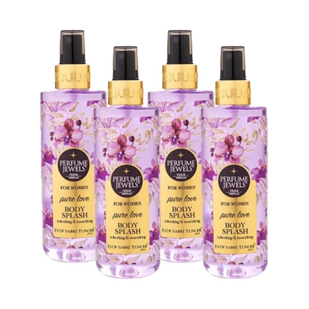Eyüp Sabri Tuncer Pj Body Splash Pure Love 250 ml X 4