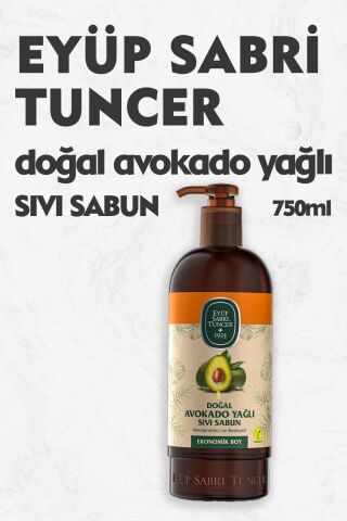 Eyüp Sabri Tuncer Doğal Avokado Yağlı Sıvı Sabun 750 ml