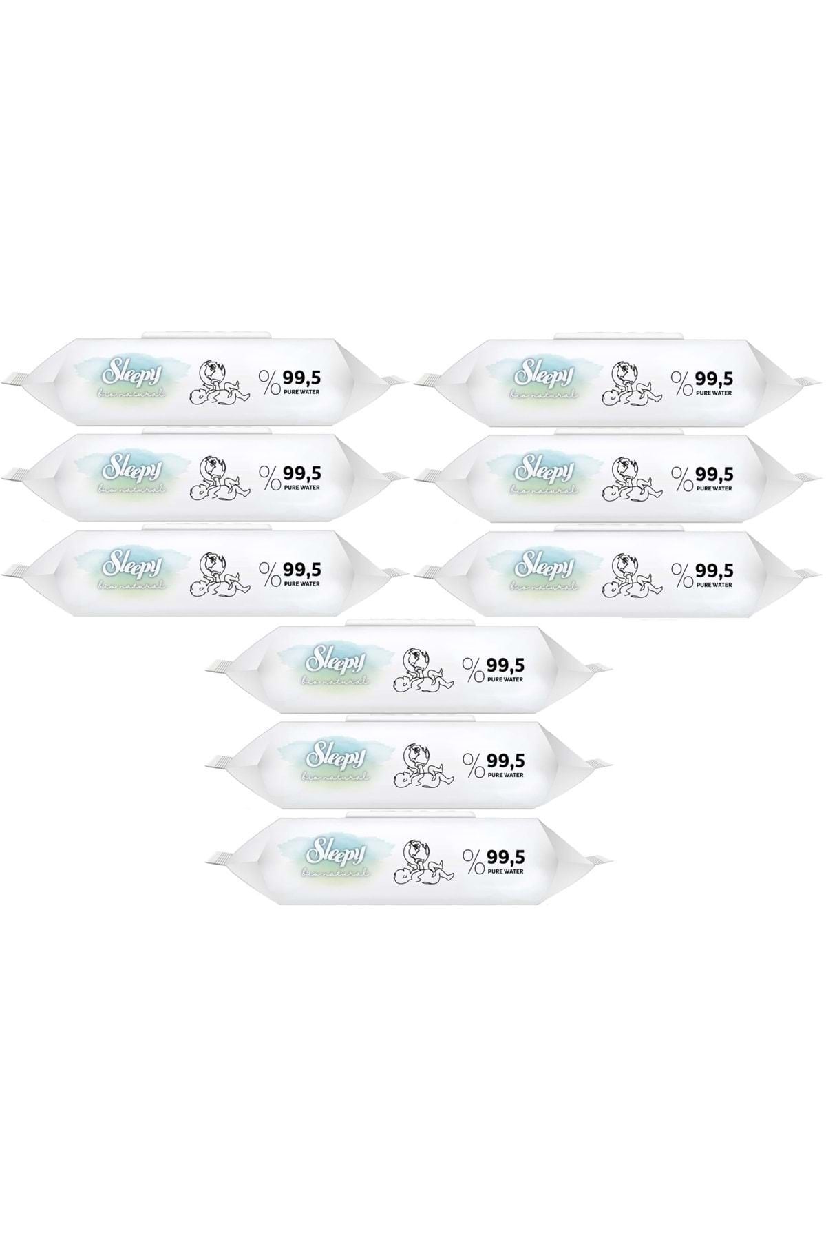 Sleepy Islak Havlu Bio Natural 40'lı (9 Lu Set) 360 Yaprak