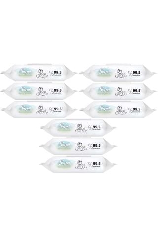 Sleepy Islak Havlu Bio Natural 40'lı (9 Lu Set) 360 Yaprak