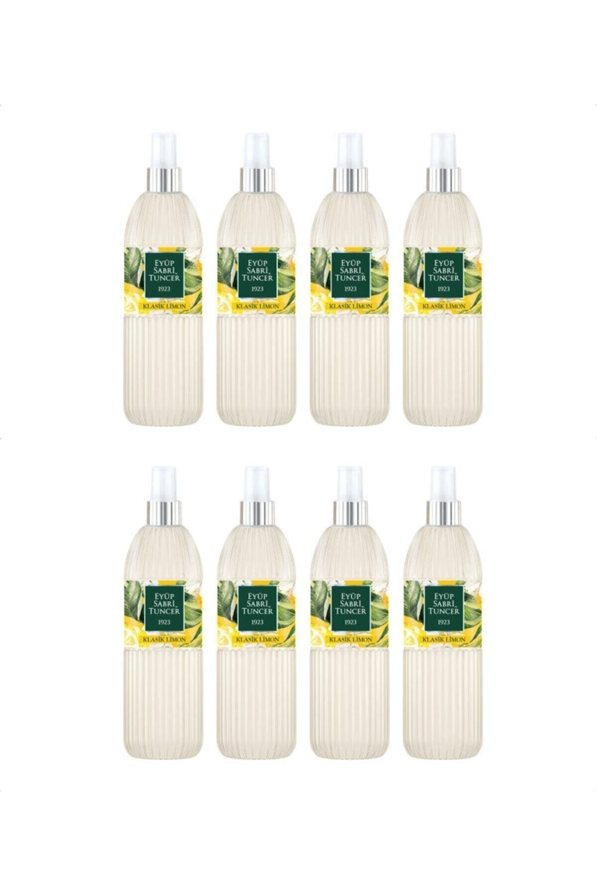 Eyüp Sabri Tuncer Klasik Limon 150 ml Sprey Kolonya X 8 Adet
