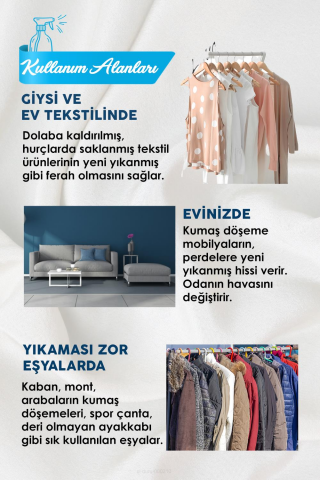 Yumoş Sprey Lilyum, Sakura ve Amber, Pamuk Hediyeli