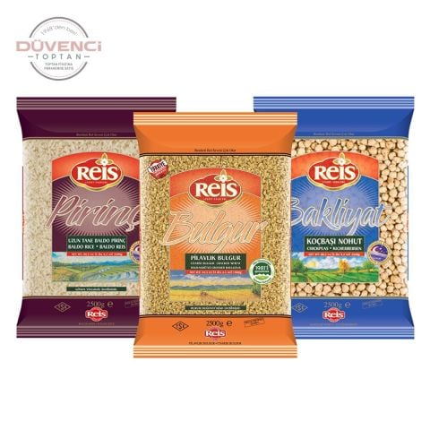 Reis Gönen Baldo Pirinç, Bulgur ve Nohut 2.5 Kg
