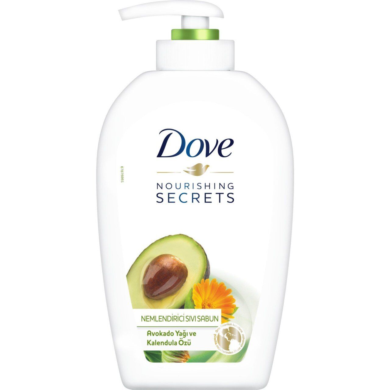 Dove Avokado Yağı ve Kalendula Özlü Nemlendiricili Sıvı Sabun 500 ml